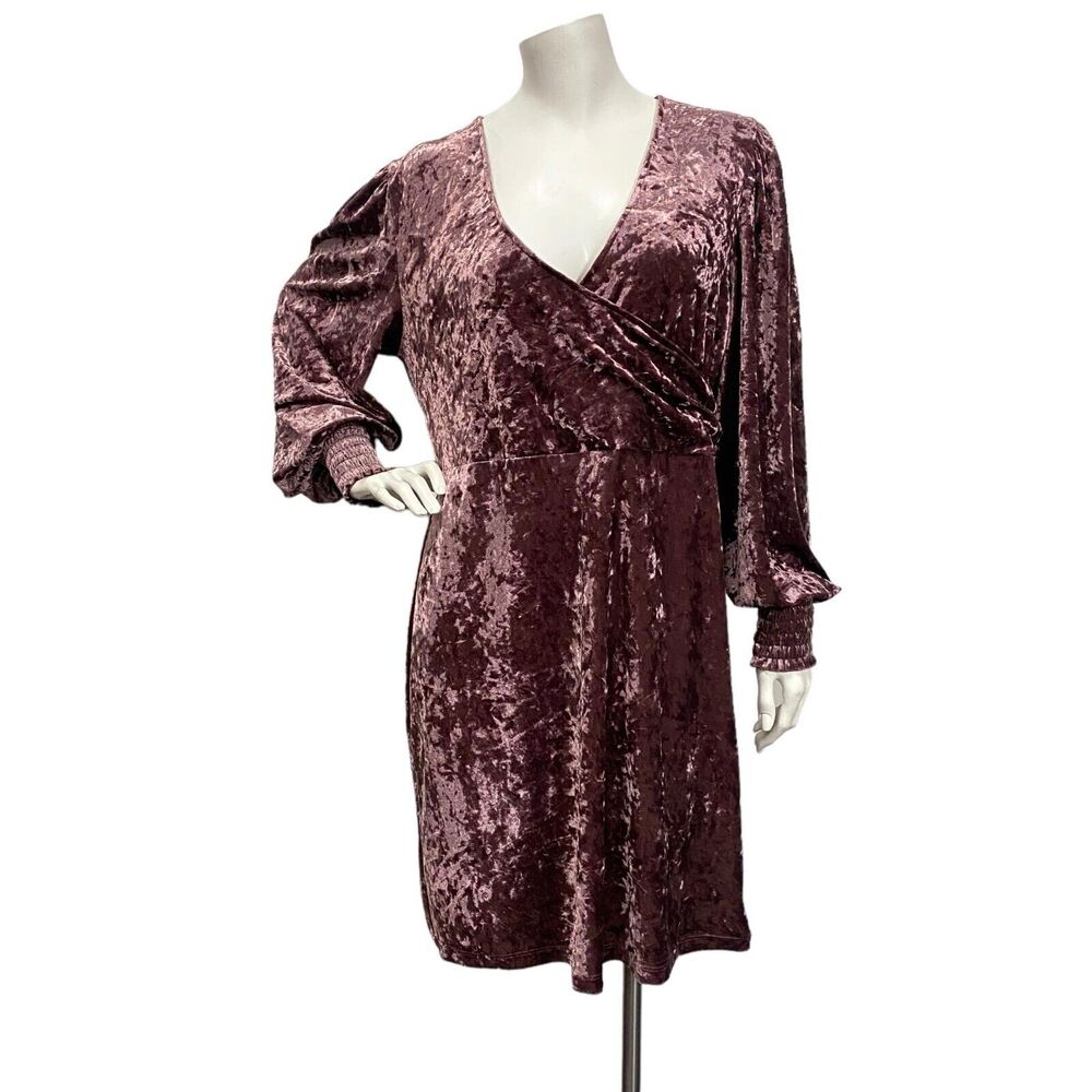 Forever 21 women's‎ old rose long sleeve sheath dress plus size 0X